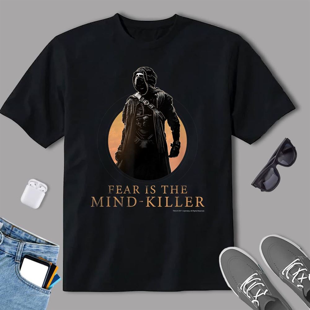 Dune 2021 Fear Is The Mind Killer Paul Stillsuit Unisex T-shirt