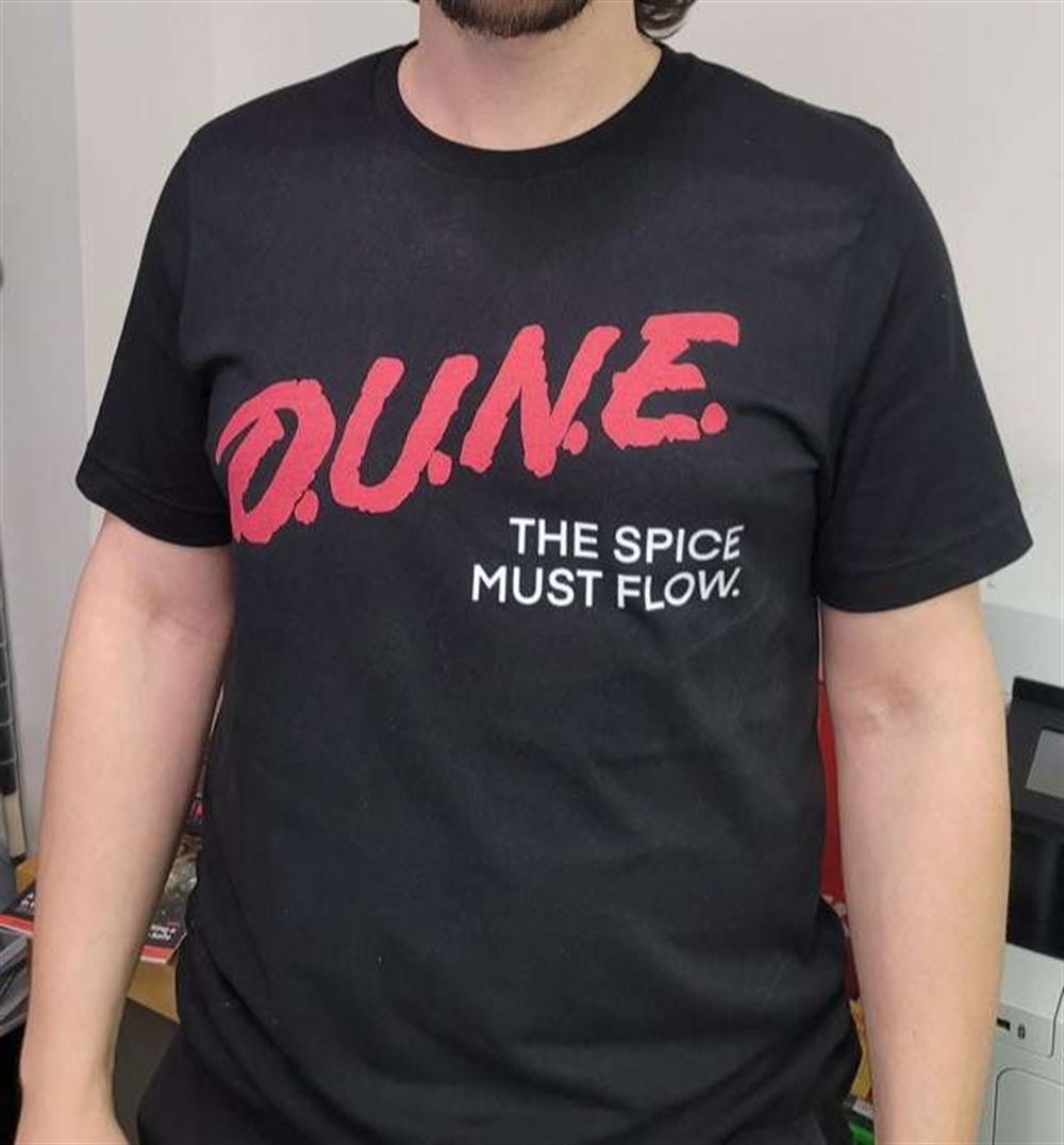 Dune The Spice Must Flow T-shirt