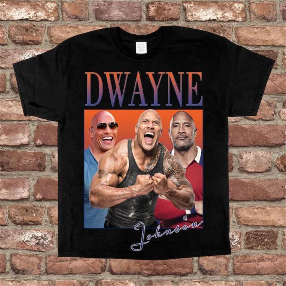 Dwayne The Rock Johnson Vintage Unisex T-shirt-trungten-pmdc6