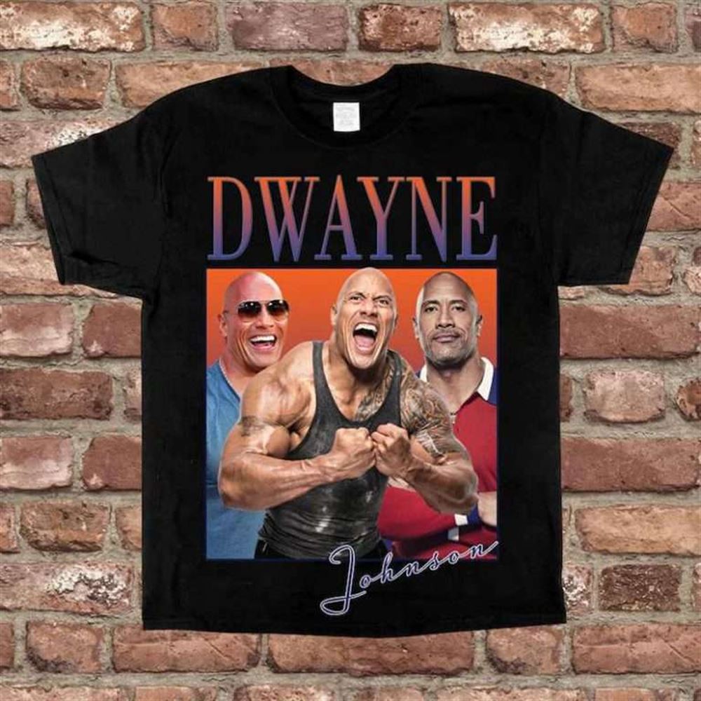 Dwayne The Rock Johnson Vintage Unisex T-shirt