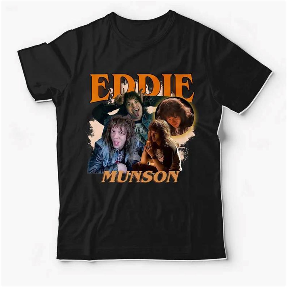 Eddie Munson Stranger Things Movie Character Unisex T-shirt