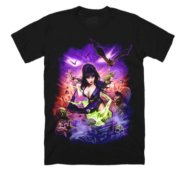 Elvira Graveyard Ghoul Unisex T Shirt