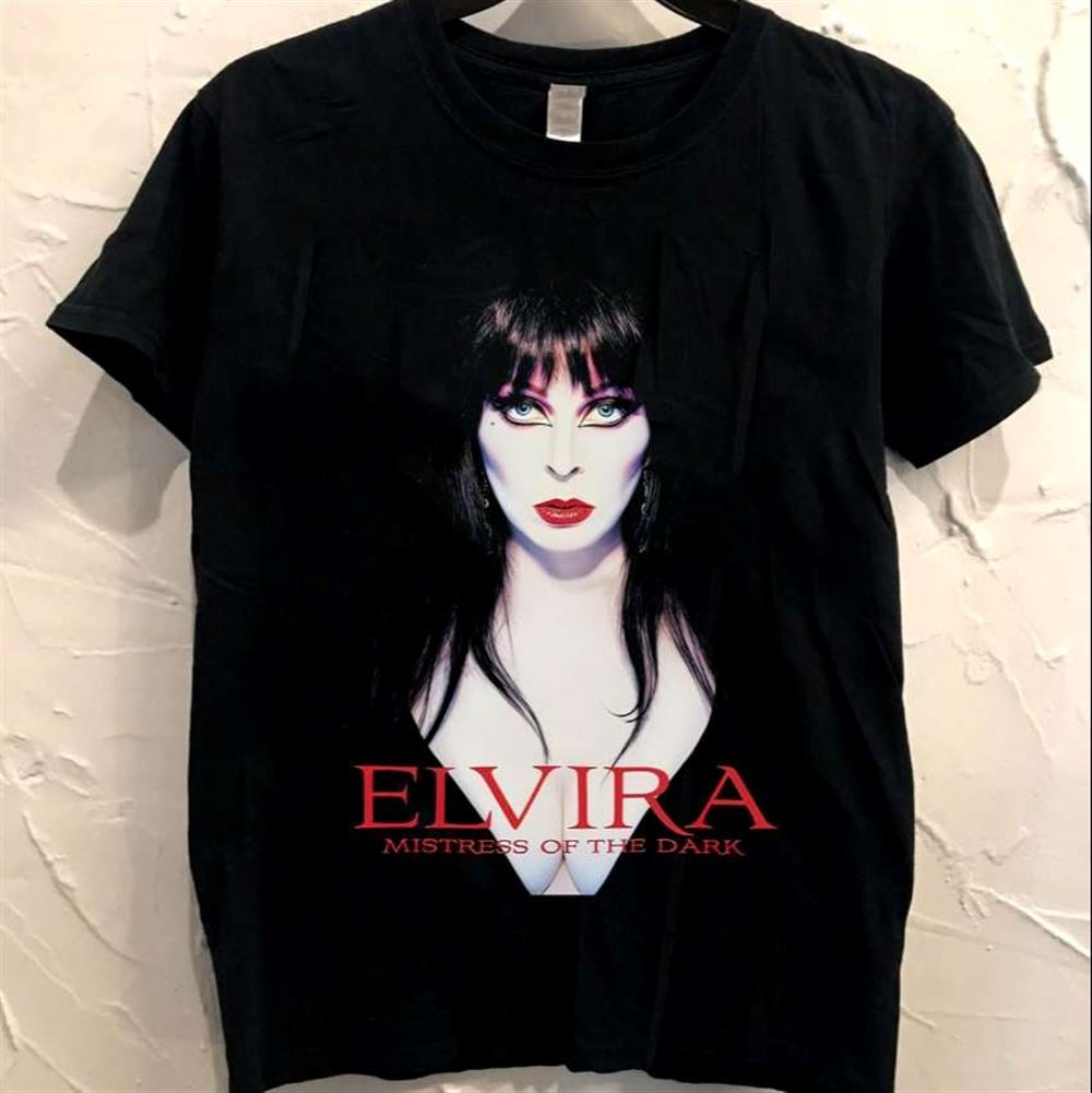 Elvira Mistress Of The Dark Classic Black T-shirt