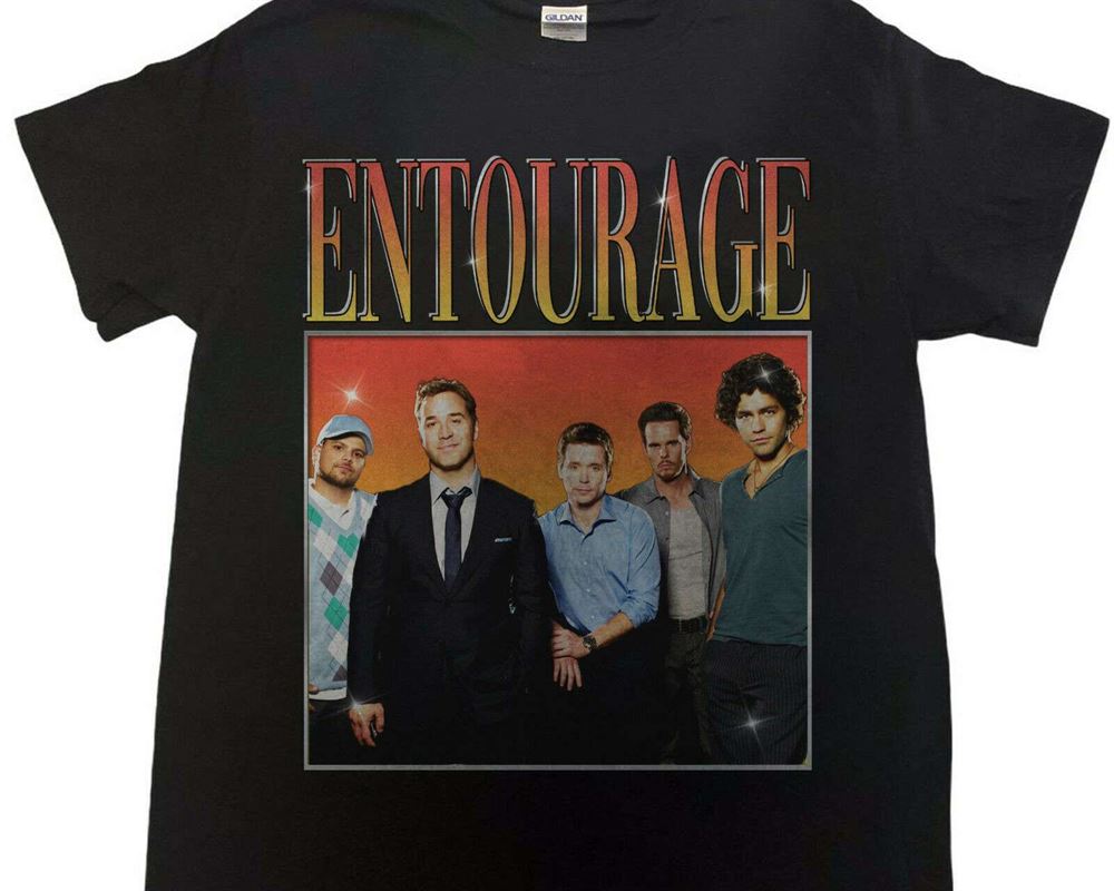 Entourage Full Characters Vintage Unisex T Shirt