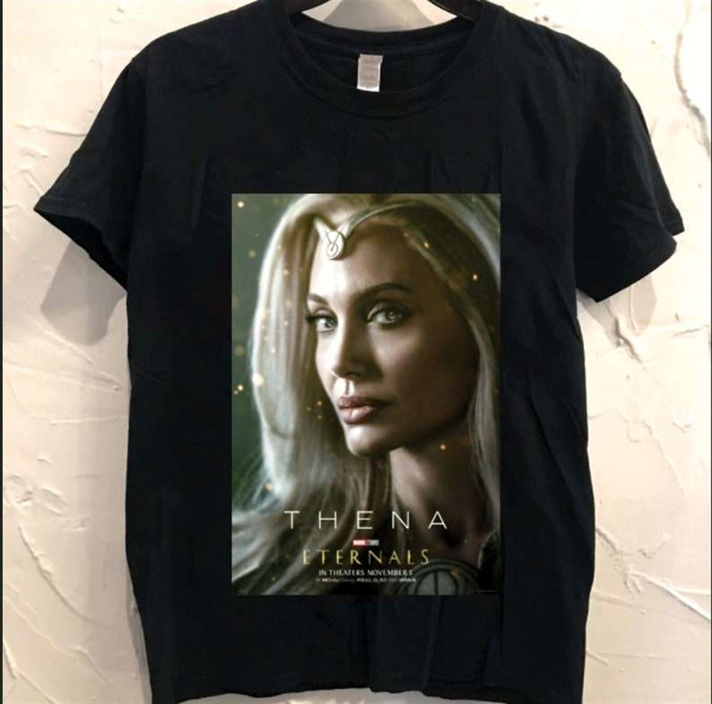 Eternals 2021 Thena Movie Poster T Shirt