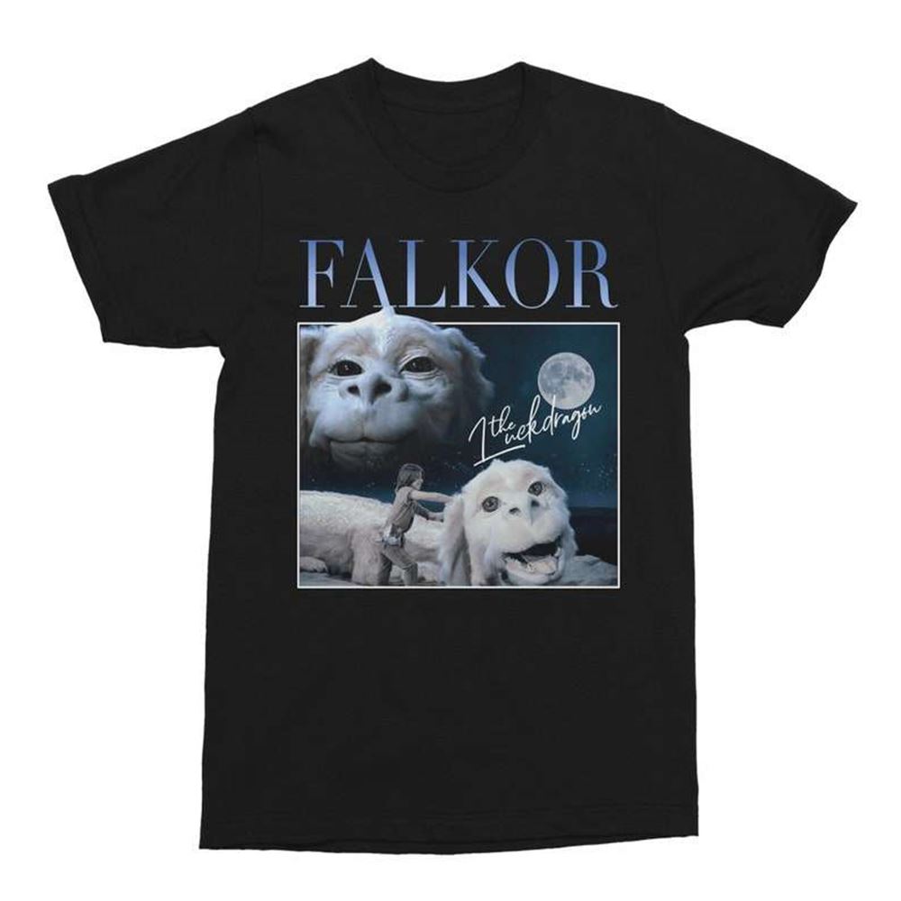 Falkor The Neverending Story Retro 80s Movie Unisex Vintage Throwback Homage T-shirt