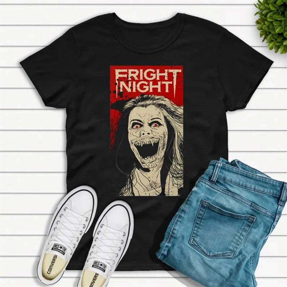 Fright Night 1985 Horror Movie Vintage Halloween T-shirt