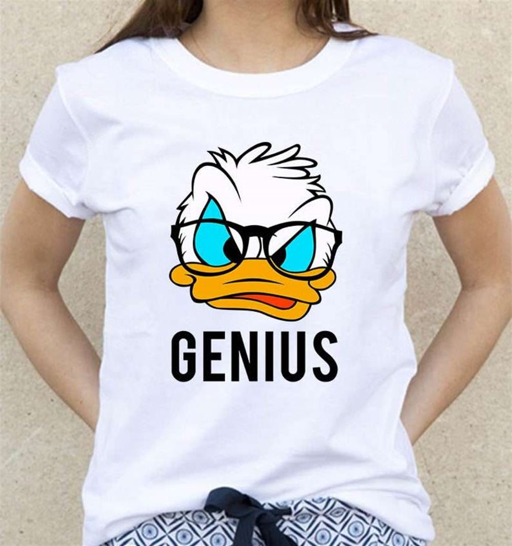 Funny Donald Duck Genius T-shirt