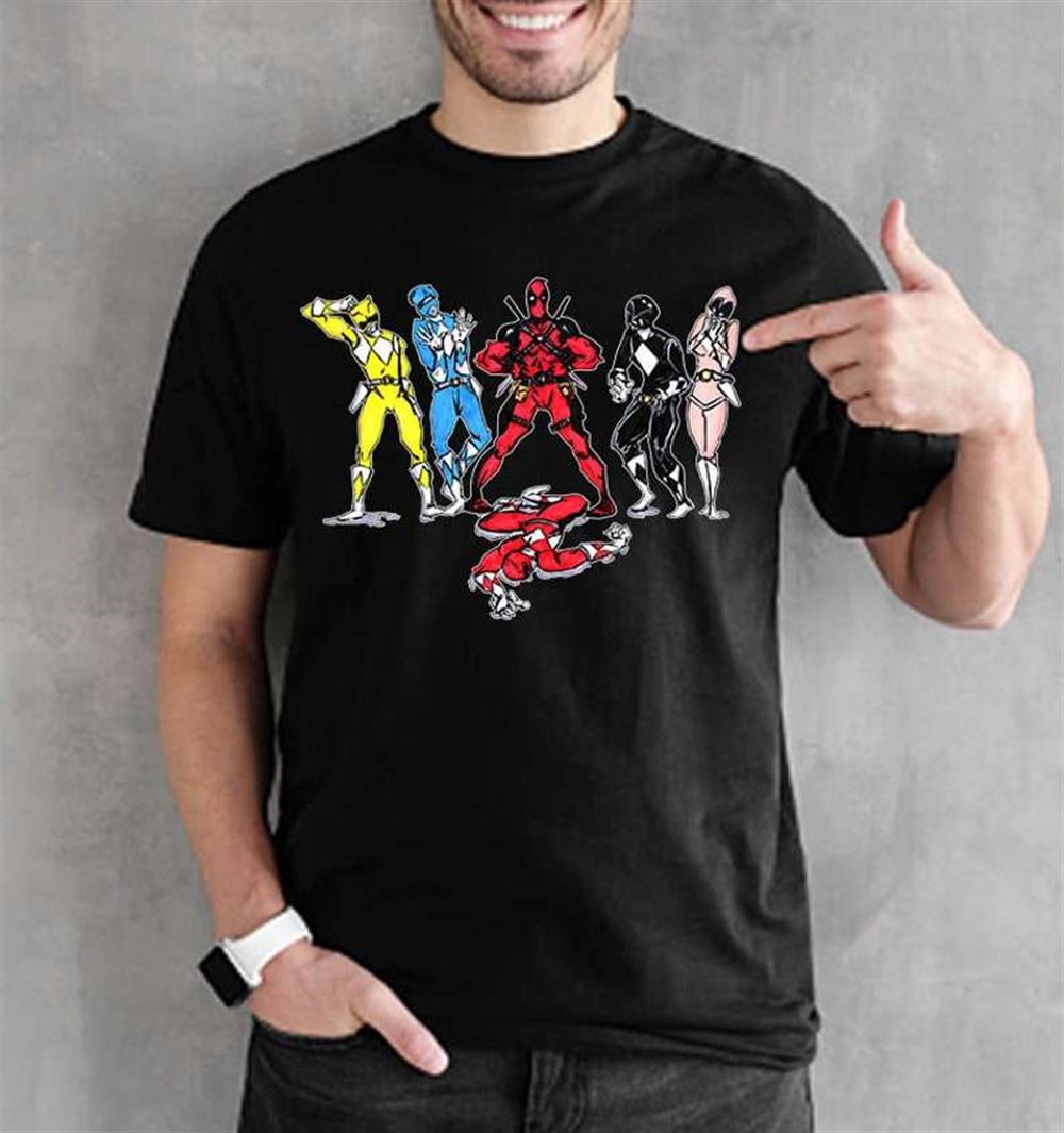 Funny Marvel Deadpool Ranger T-shirt