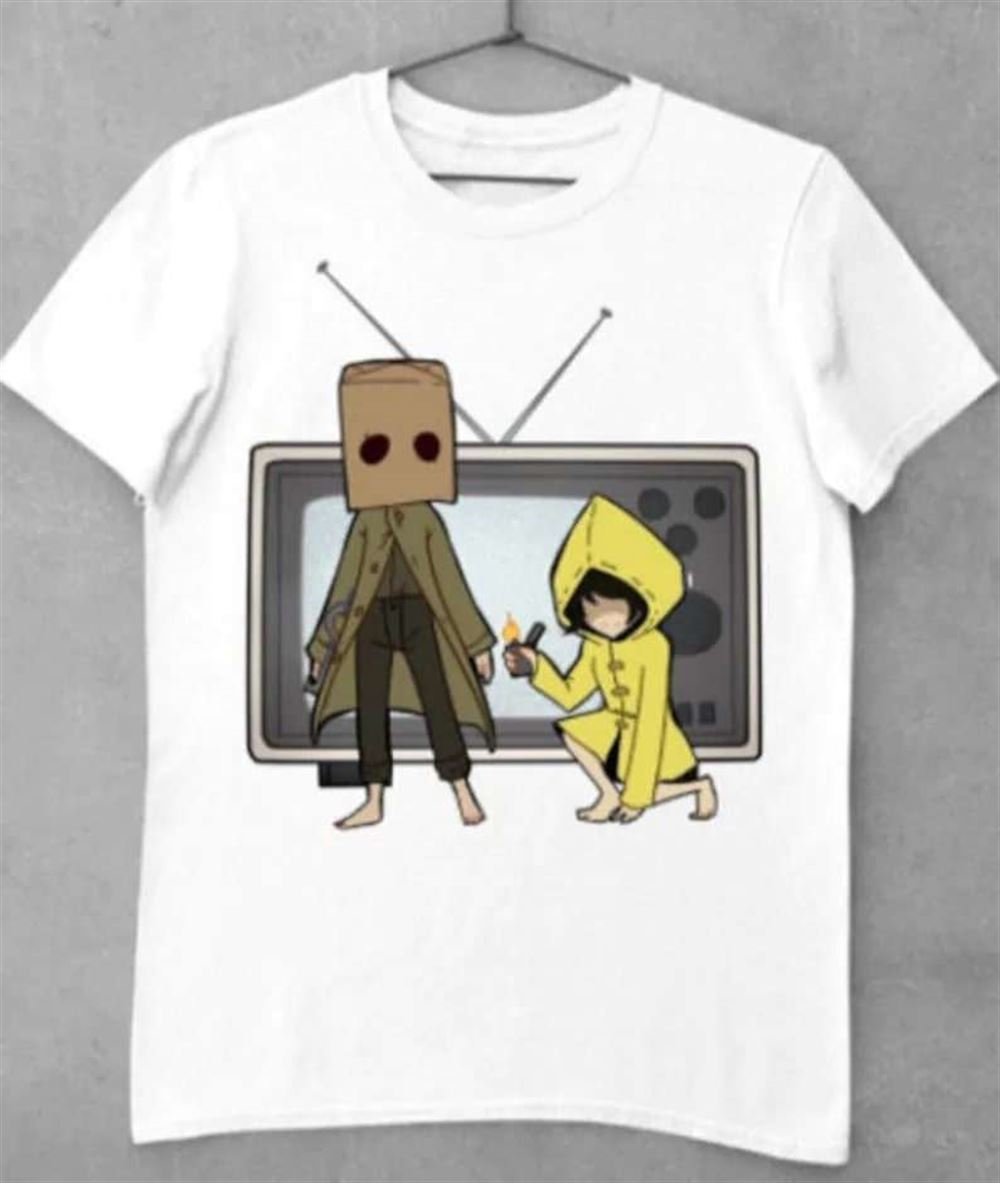 Gamer Gift Mono Six Television Art Little Nightmares 2 T-shirt