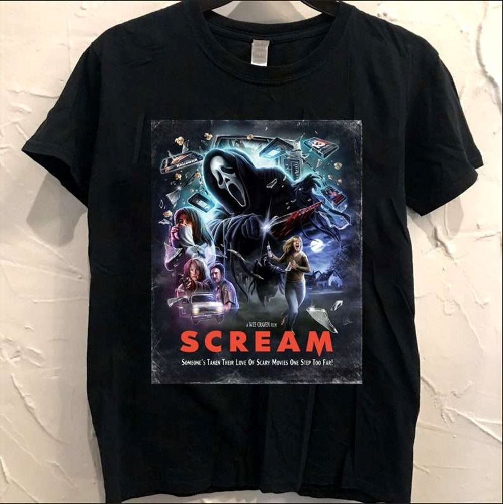 Ghost Face 1996 Movie T Shirt