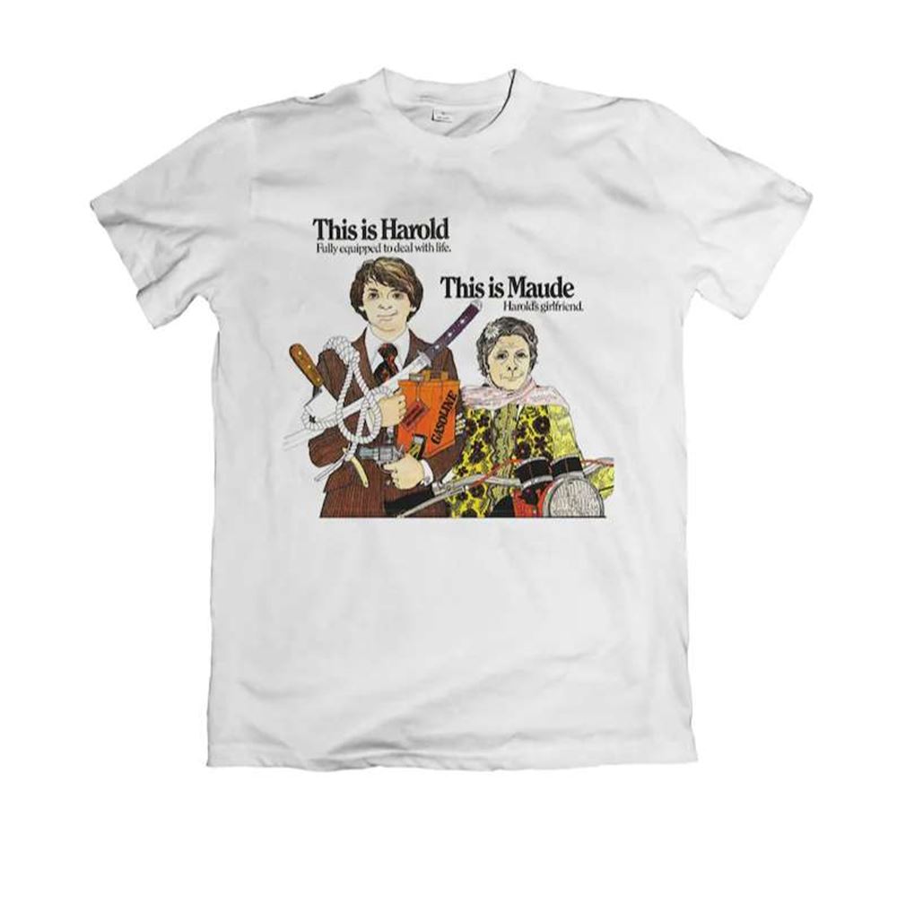 Harold And Maude T Shirt 1971 Movie