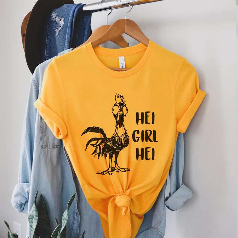 Hei Girl Hei Moana Unisex T Shirt