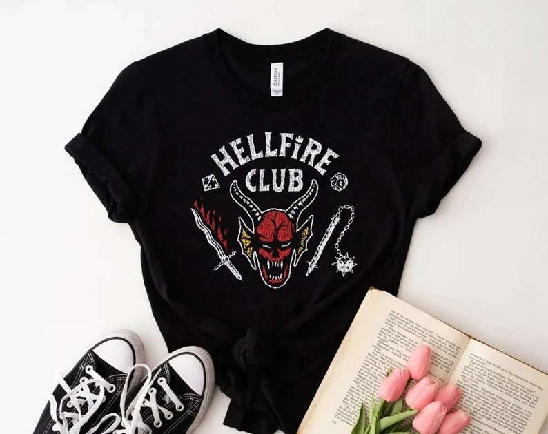 Hellfire Club Stranger Things T-shirt