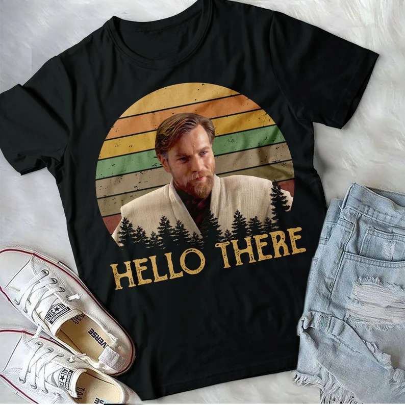 Hello There T-shirt Obi Wan Kenobi