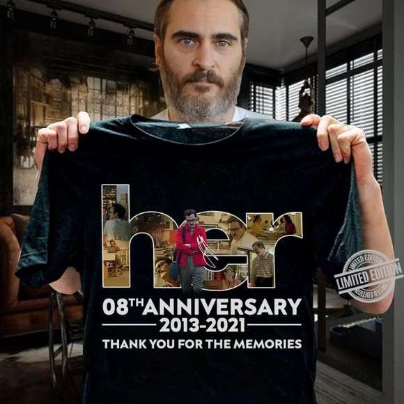 Her 08th Anniversary 20132021 Than T-shirt