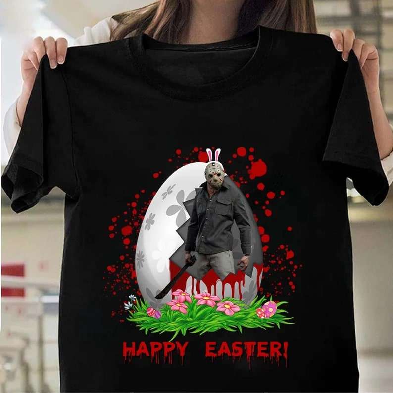 Horror Jason Voorhees Happy Easter Shirt