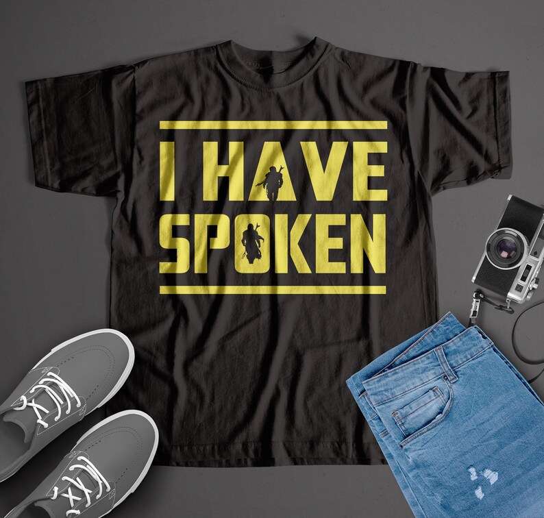 I Have Spoken The Mandalorian T-shirt Star Wars Disney