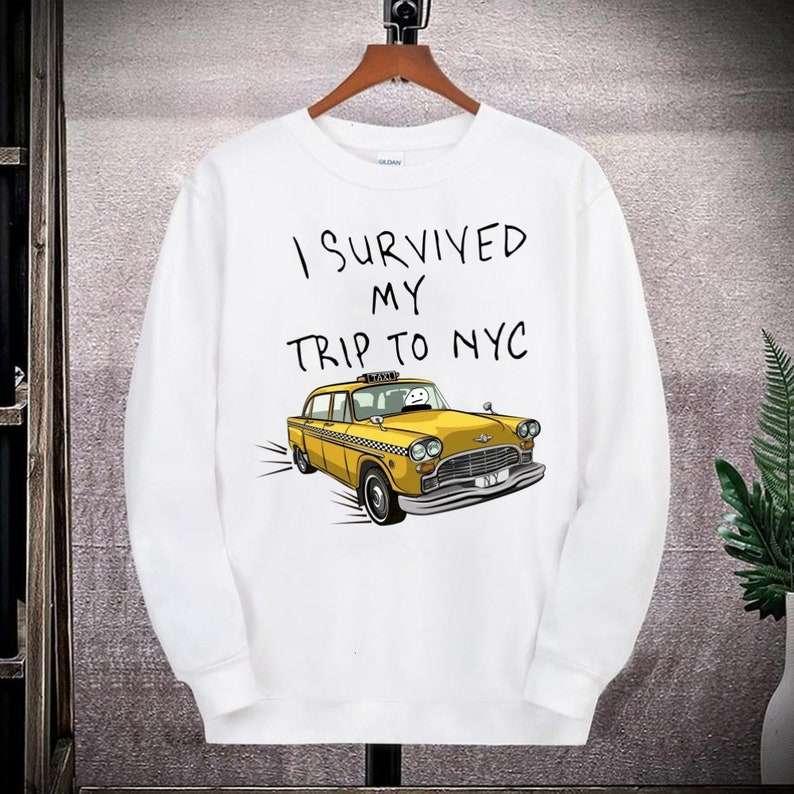 I Survived My Trip To Nyc New York City Spider Tom T Shirt