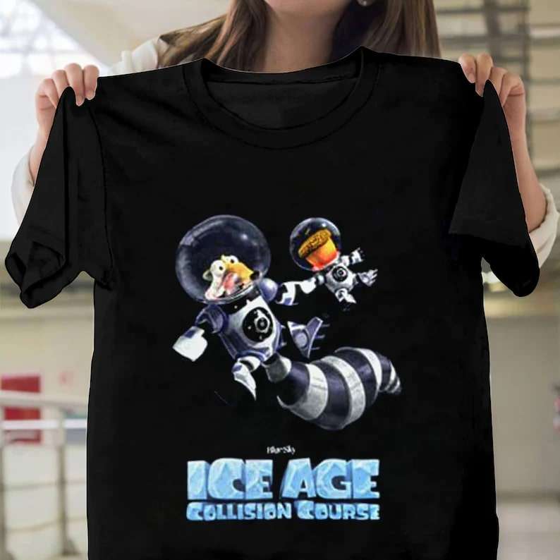 Ice Age Collision Course -official Studio Promo Movie T-shirt