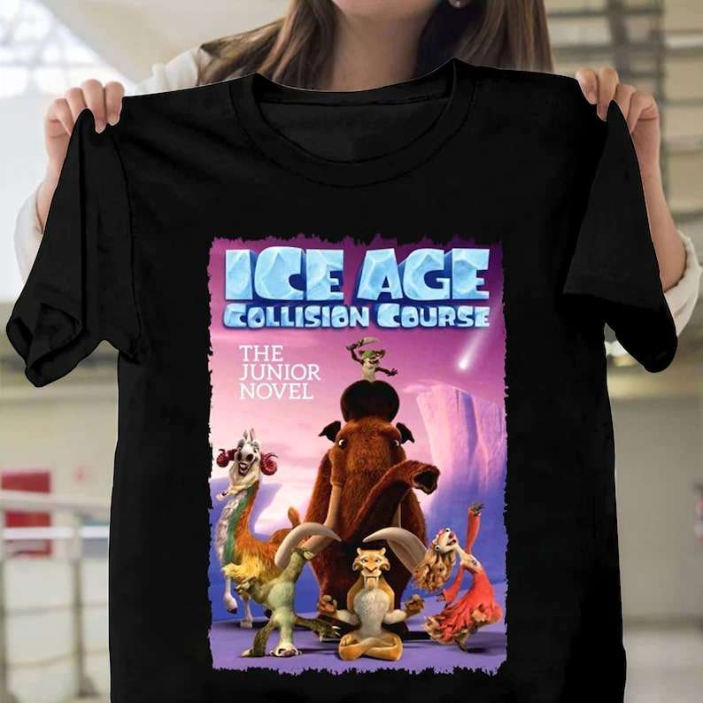 Ice Age Collision Course The Junior Novel T Shirt