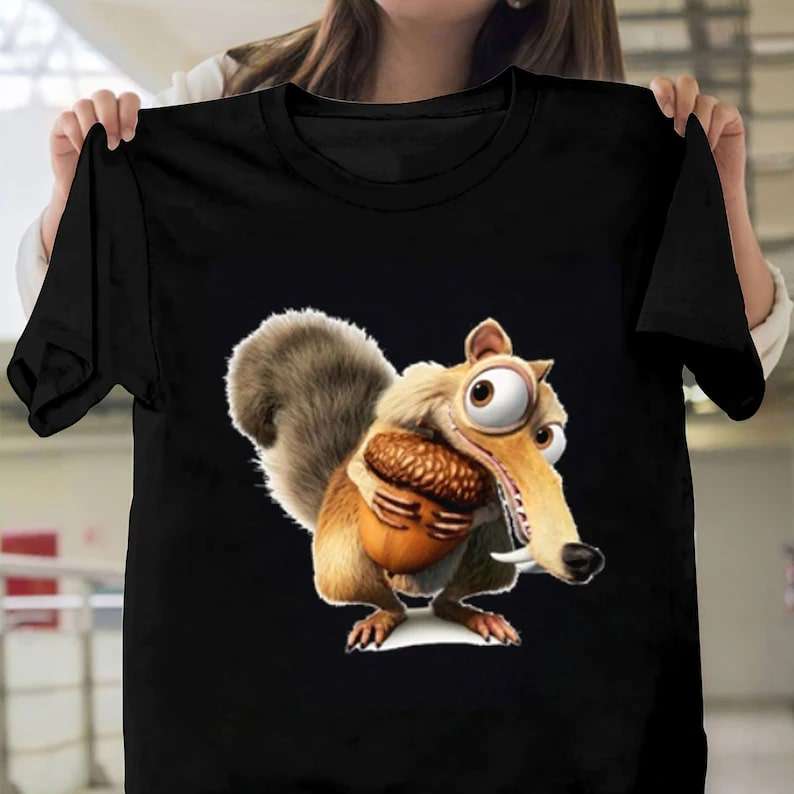 Ice Age Scrat Fashion T-shirt