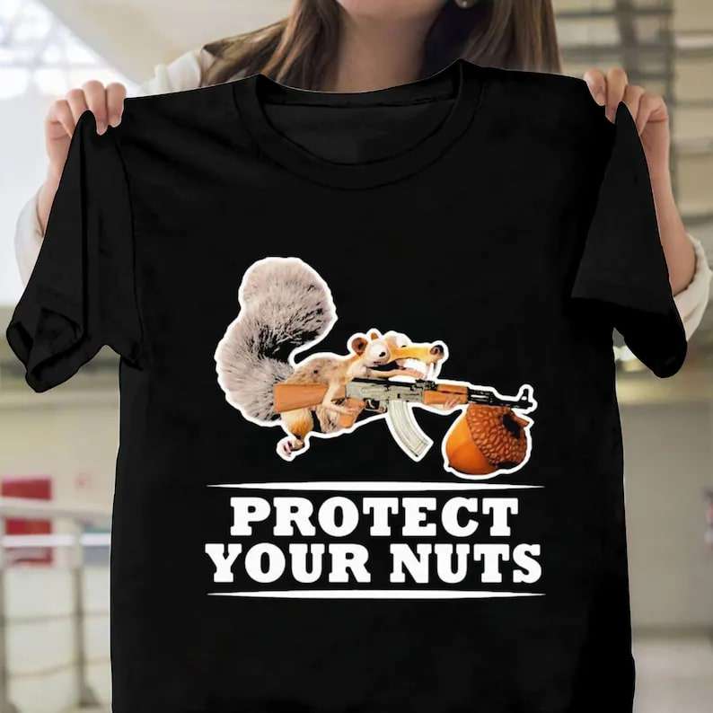 Ice Age Scrat Protect Yours Nuts T-shirt