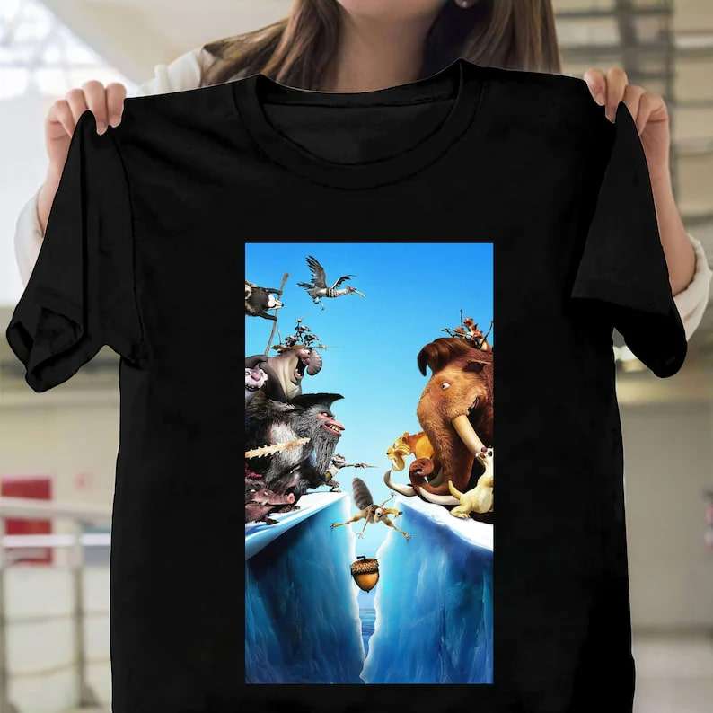 Ice Age Season 4 Mannerten Mullistus T-shirt