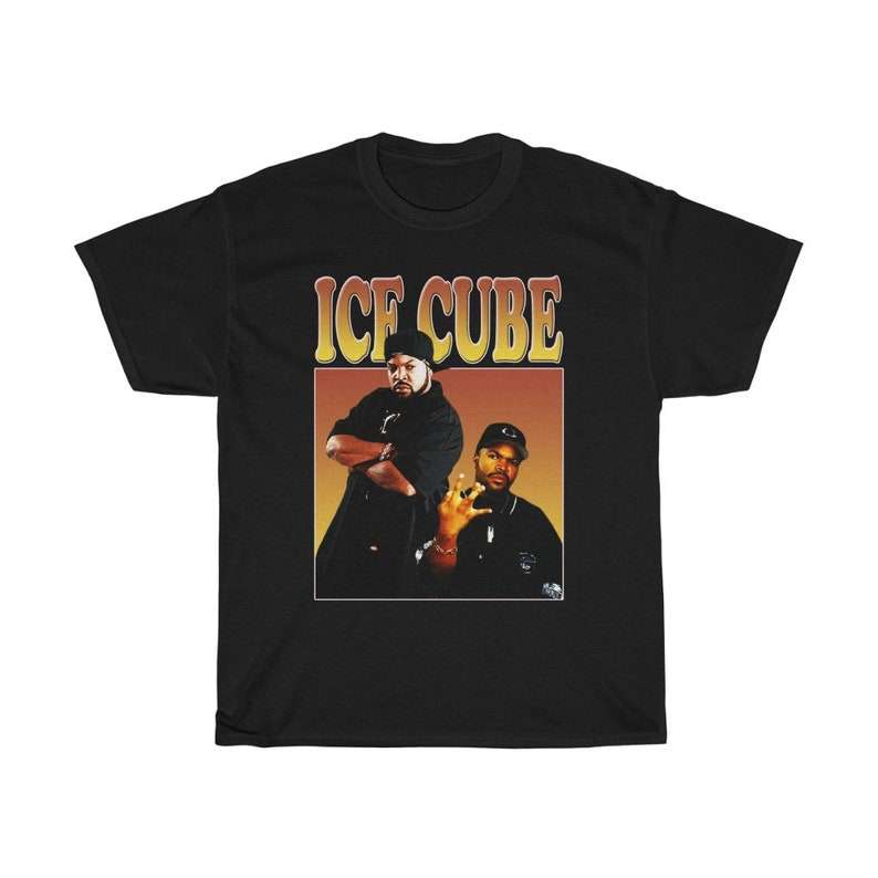 Ice Cube Rnb Rap Hip Hop 90s Retro Vintage Unisex T-shirt