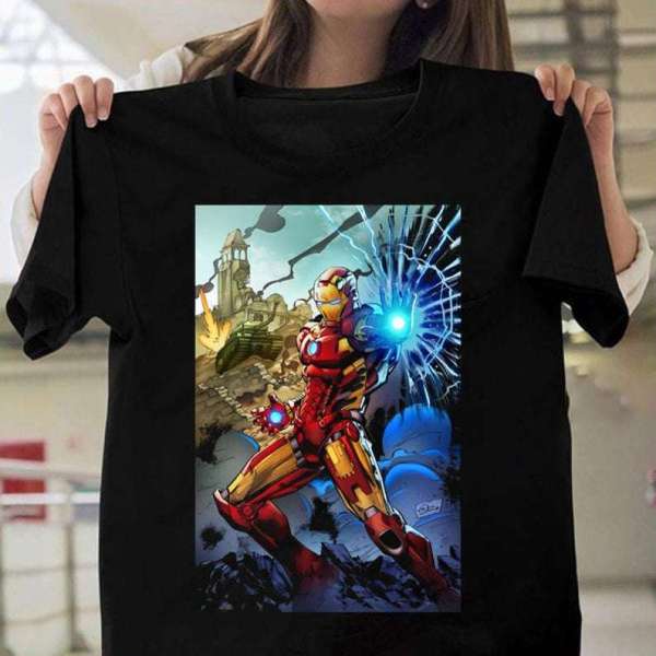 Iron Man Movie Tony Stark T Shirt Merch