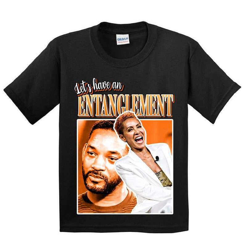 Jada And Will Entanglement Vintage Black T Shirt