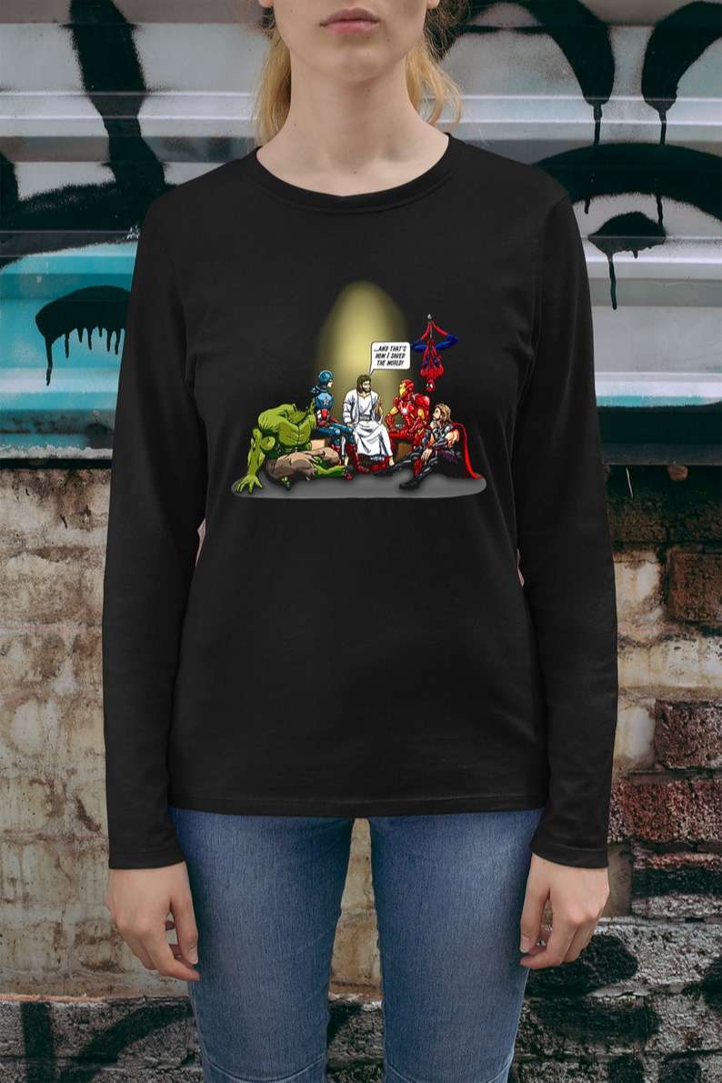 Jesus Superhero T-shirt