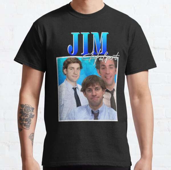 Jim Halpert Classic T-shirt The Office Sitcom