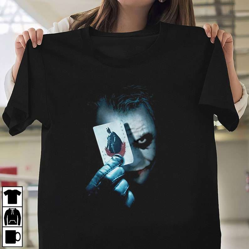 Jocker T Shirt Batman Dark Knight