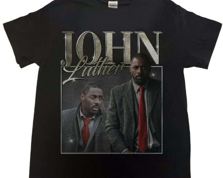 John Luther Idris Elba Luther Vintage Unisex T-shirt