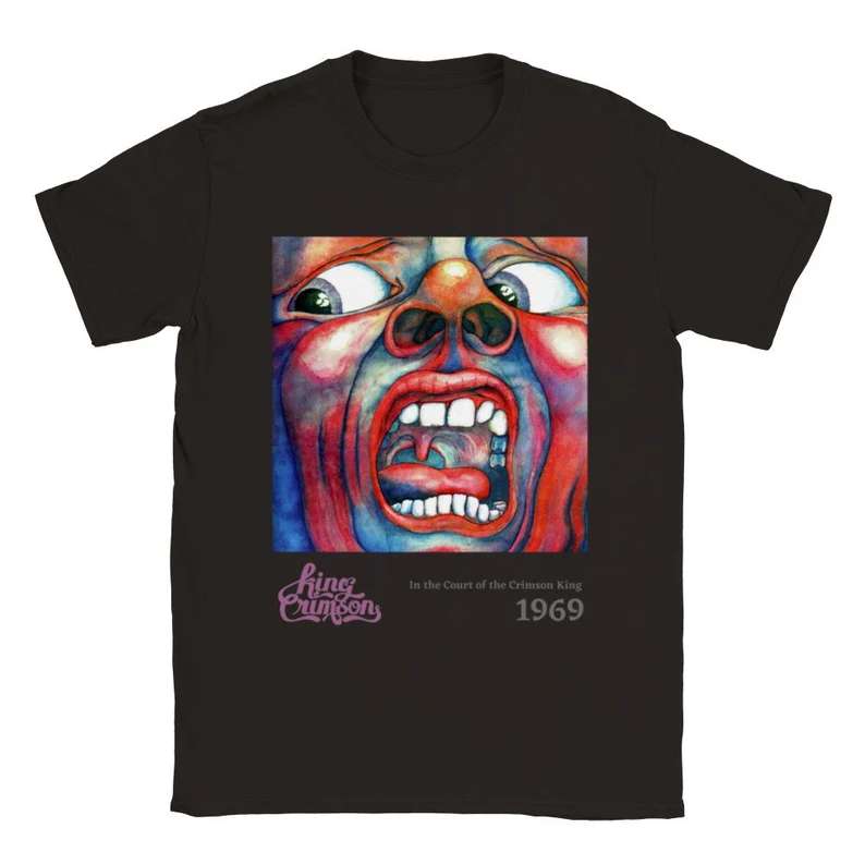 King Crimson T Shirt 1969 In The Court Of The Crimson King