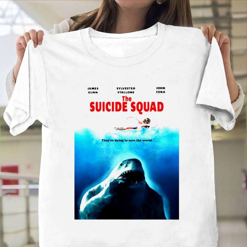 King Shark Theyre Dying To Save The World T-shirt