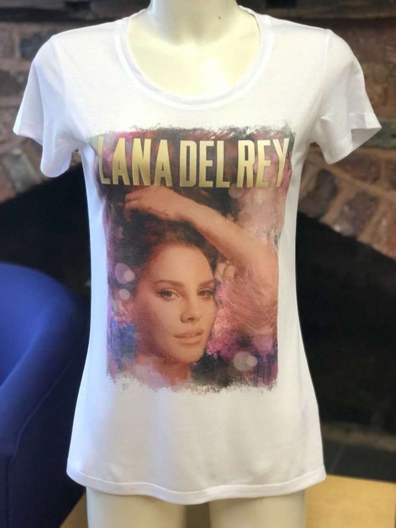 Lana Del Rey White T-shirt