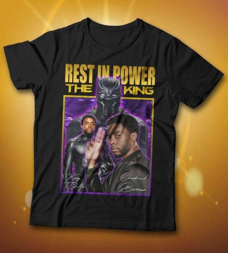 Legend Never Die King Tchala Chadwick Boseman Unisex T Shirt