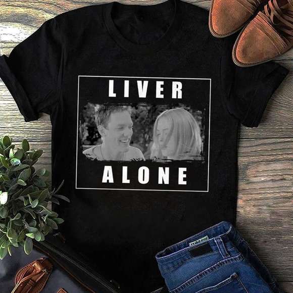 Liver Alone Horror Punk Halloween T-shirt