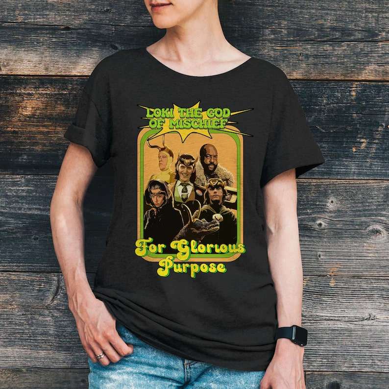 Loki Laufeyson Retro Y2k T-shirt