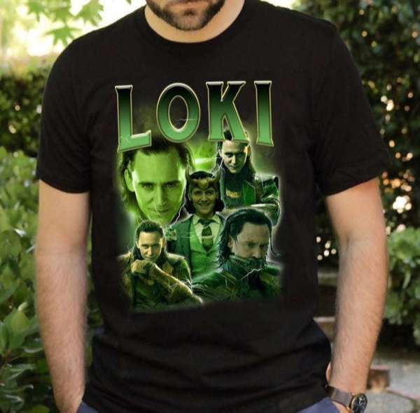 Loki Laufeyson Tom Hiddleston T Shirt Merch Actor