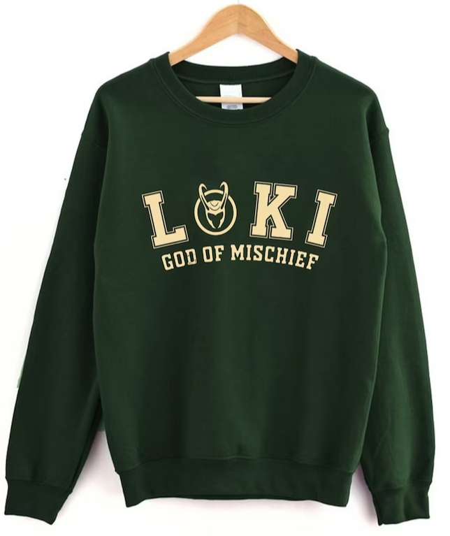 Loki Sweatshirt Loki God Of Mischief Unisex T Shirt