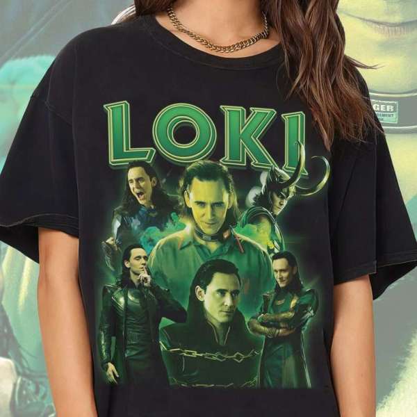 Loki Vintage Graphic T-shirt Marvel