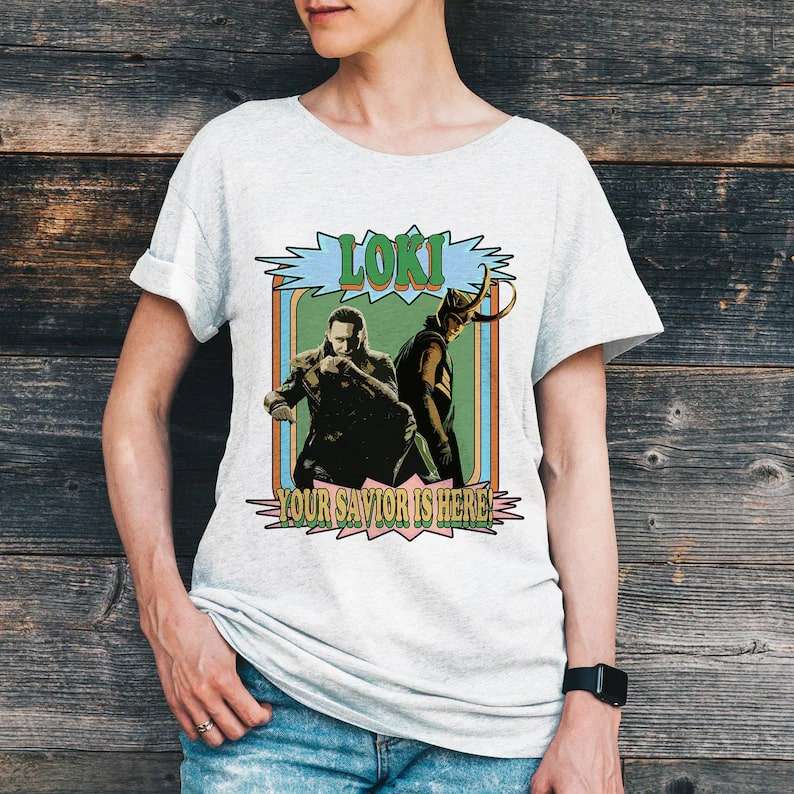 Loki Vintage Retro Style Unisex T-shirt