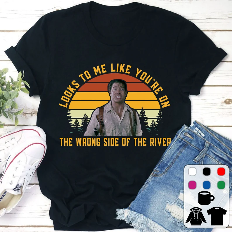 Looks To Me Like Youre On The Wrong Side Of The River Richard Oconnell The Mummy T-shirt