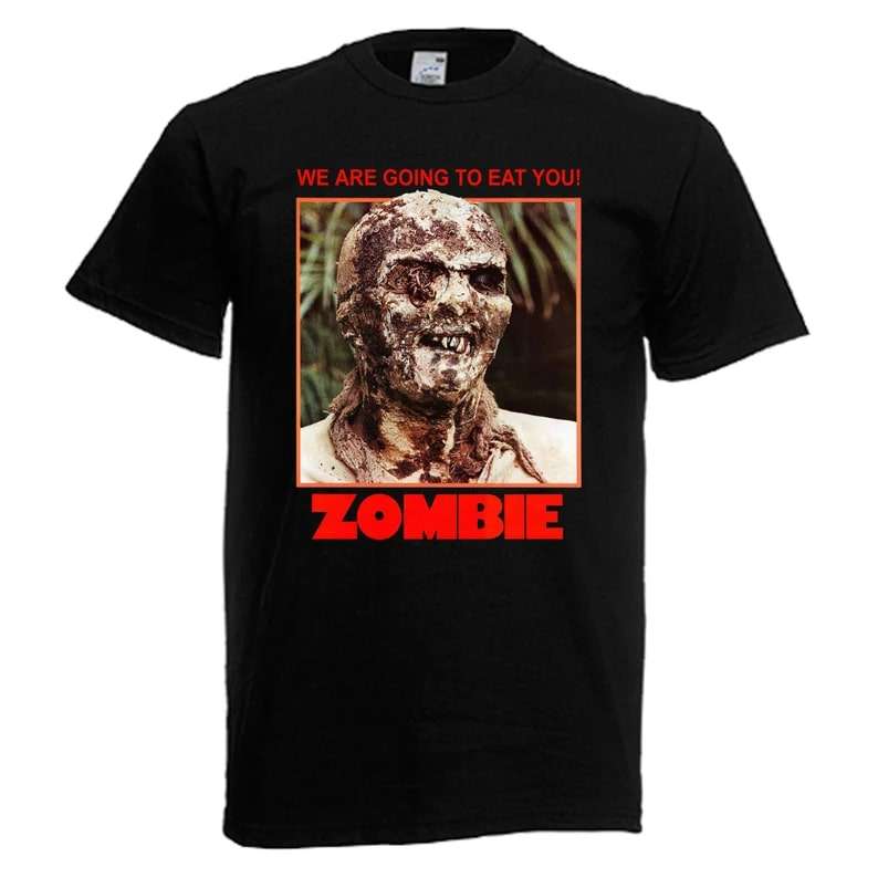 Lucio Fulcis Zombie Horror Movie T-shirt