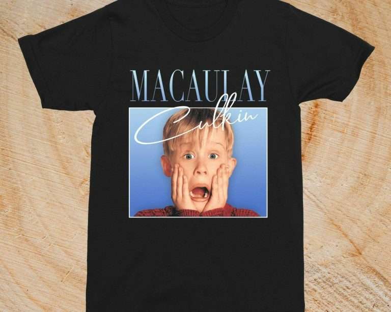 Macaulay Culkin Home Alone Vintage Unisex T-shirt