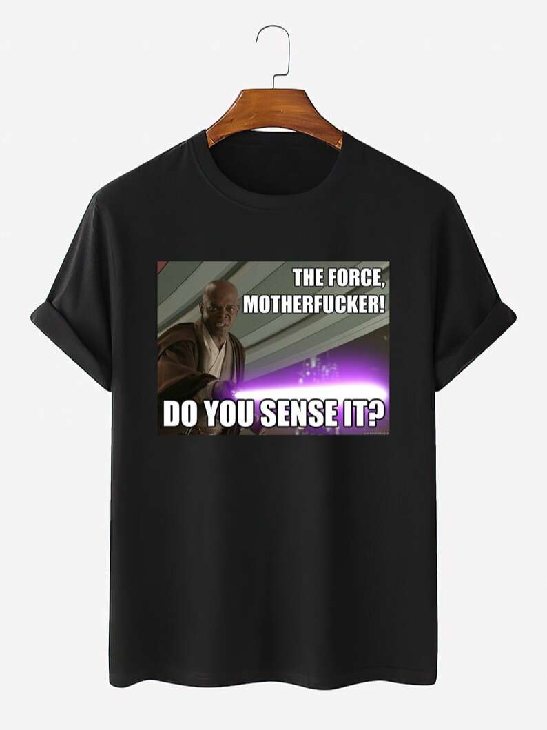 Mace Windu Does He Look Like A Sith T-shirt