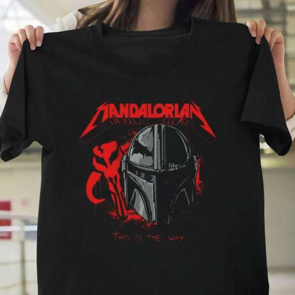 Mando Mandalorian This Is The Way Star Wars Movie T Shirt Merch